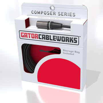 Gator Frameworks 30' XLR Microphone Cable Composer Series