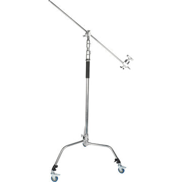 Sirui C-STAND-02 C-Stand with Boom Arm, Casters, and Sandbag (Chrome)