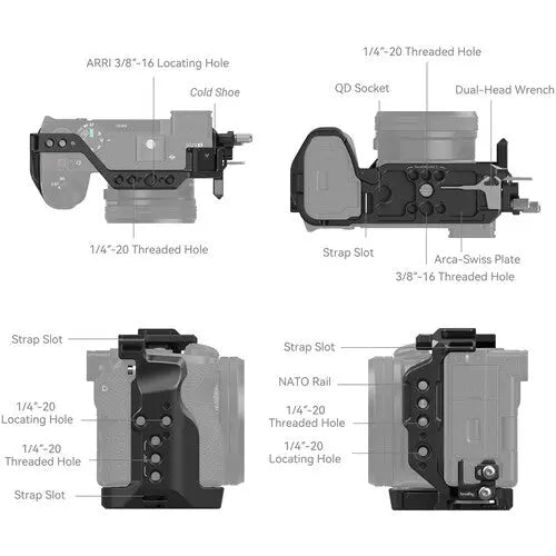 Smallrig 4336 Full Camera Cage Kit for Sony a6700 - AVC photo video store