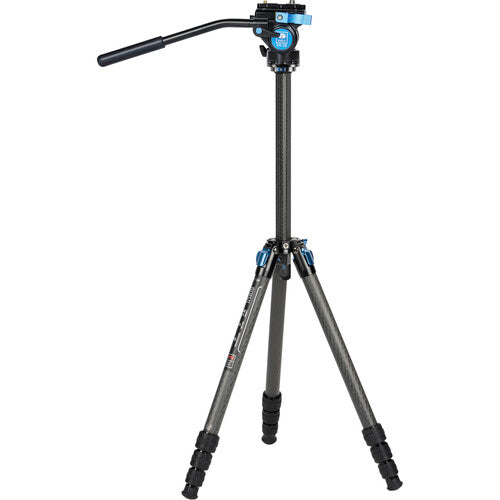 Sirui ST124 4-Section Carbon Fiber Tripod & VA-5 X Fluid Head Kit