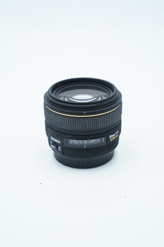 Sigma 30/1.4C/74888 30mm f/1.4 DC HSM EX Lens F/Canon, Used