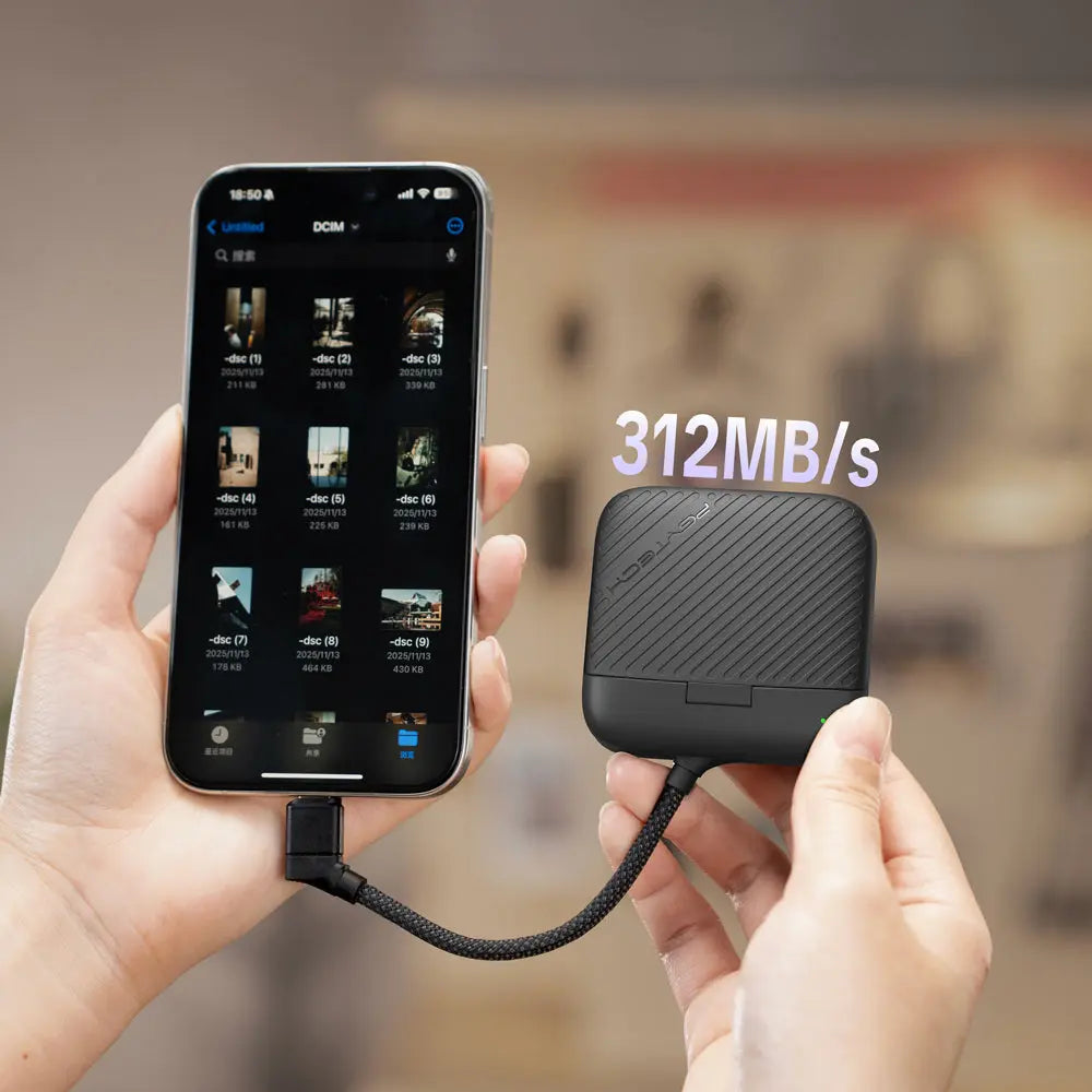 Pgytech CreateMate High-speed Mini Card Reader Case - AVC photo video ...