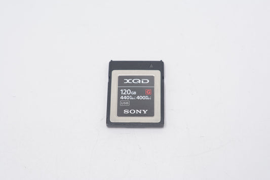 Sony QDG120F G Series XQD Memory Card, 120GB With Box, Used