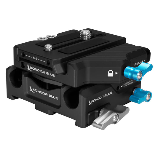 Kondor Blue 501 Adjustable Baseplate (501 QR)(Raven Black)