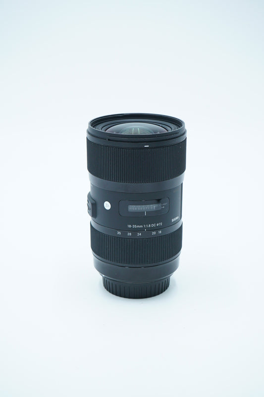 Sigma 1835/1.8C/12587 18-35mm f/1.8 DC HSM ART Lens F/Canon, Used