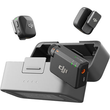 DJI MIC Mini Wireless Microphone Kit (2 TX + 1 RX + Charging Case)