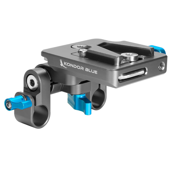 Kondor Blue Mini V-Mount Swivel Kit (Space Gray) - AVC photo video store