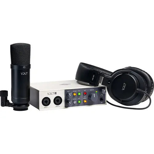 Universal Audio Volt 2 Studio Pack Home Studio Recording Bundle - AVC photo video store