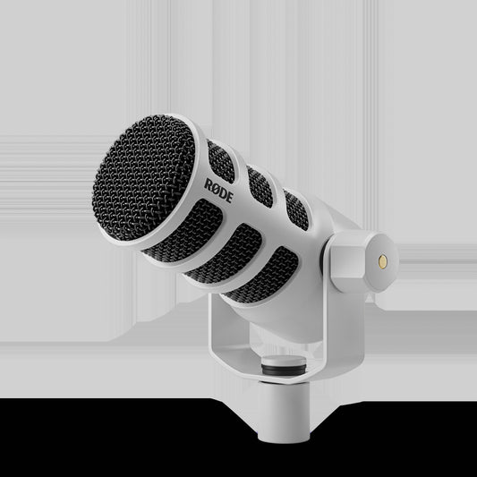 Rode PodMic USB and XLR Dynamic Broadcast Microphone White