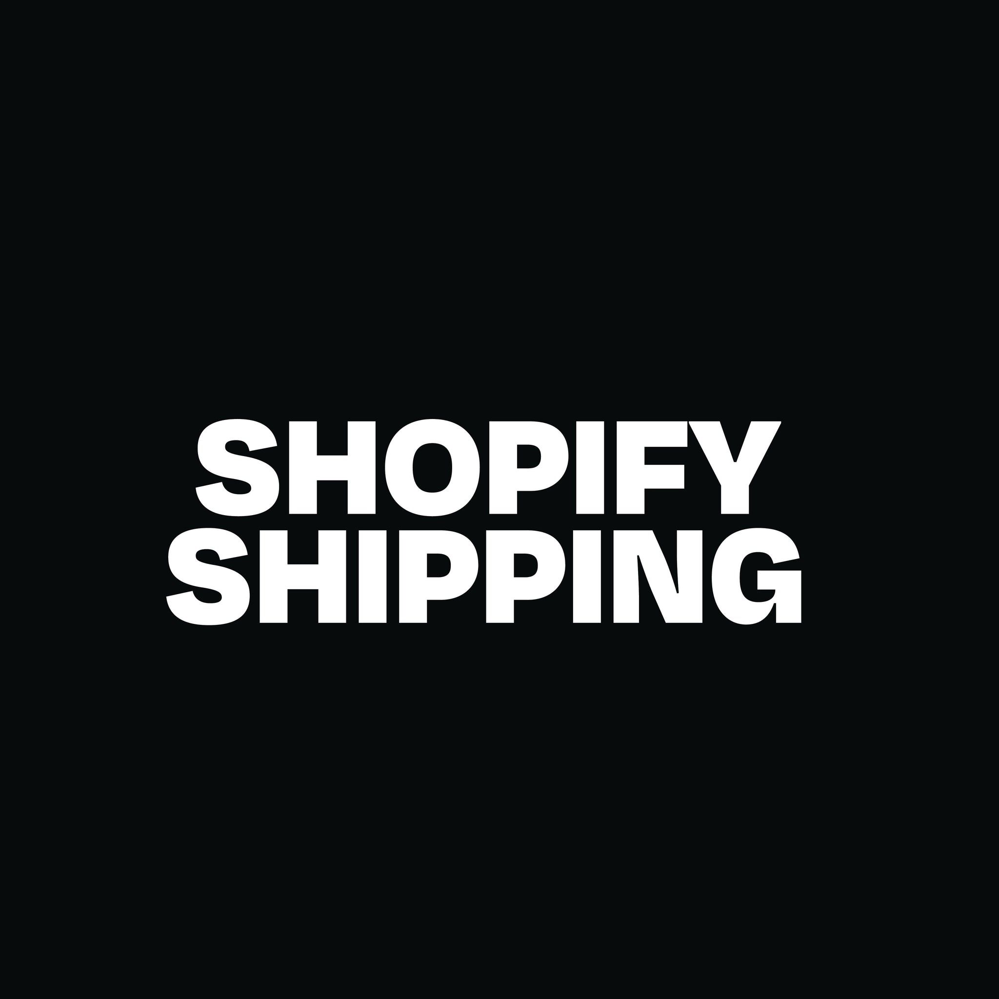 Shopify Shipping