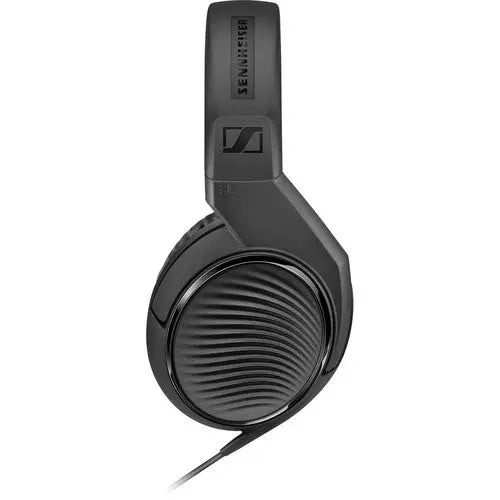 Sennheiser HD200 Pro Dynamic Stereo Headphone, 32 Â„¦, Closed, Over-Ear, Coiled Cable 3 M, Minijack 3,5 Mm, 6,3 Mm Adapter Included - AVC photo video store