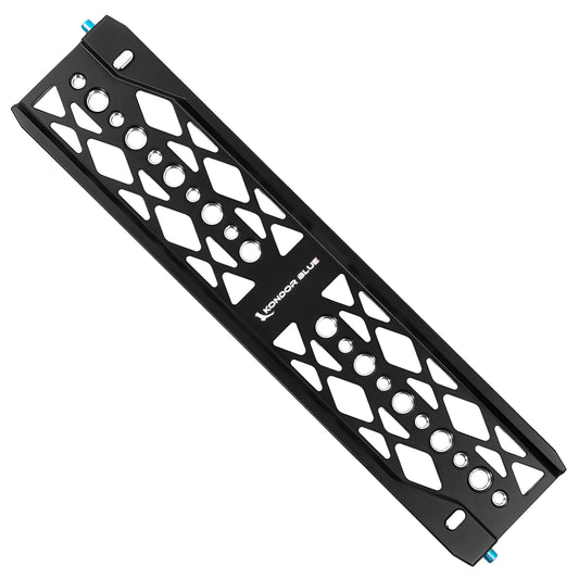 Kondor Blue 12" Arri Lightweight Dovetail Plate (Raven Black)