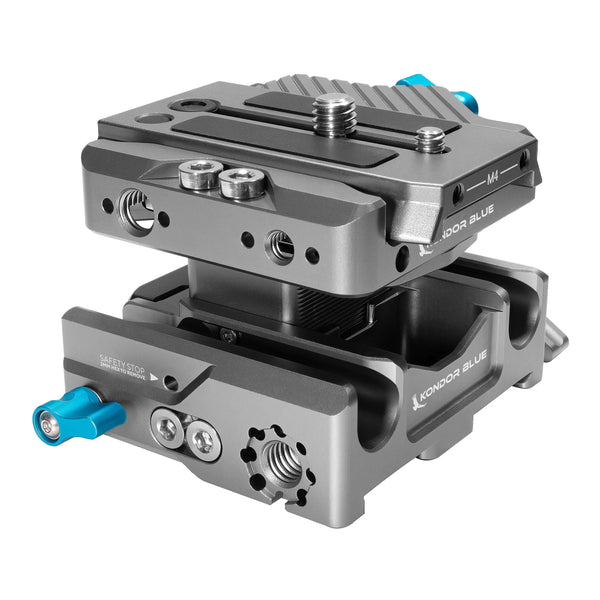 Kondor Blue 501 Adjustable Baseplate (501 QR)(Space Gray) - AVC photo video store