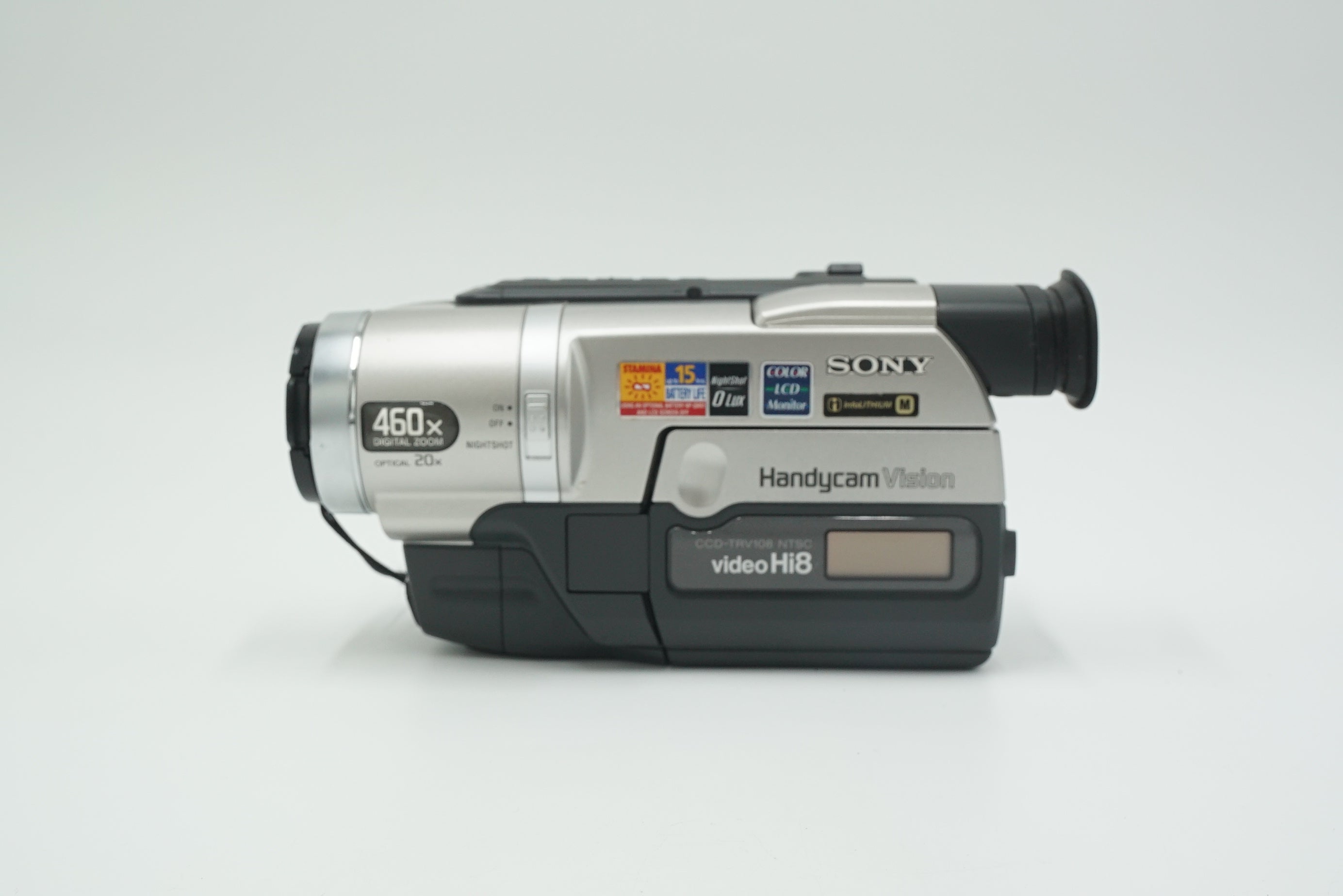 SONY CCD-TRV108 VIDEO CAMERA RECORDER 460X DIGITAL sold ZOOM