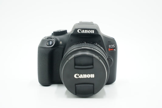 Canon EOSREBELT6/DUALLENS/66509 Rebel T6, EF-S 18-55mm f/3.5-5.6 IS II, Used