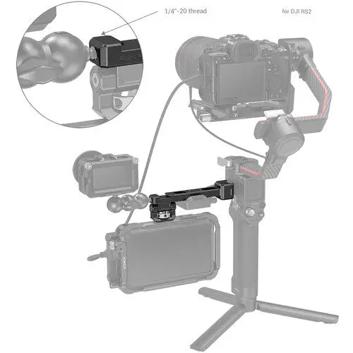 SmallRig 3026B Monitor Mount with NATO Clamp for for Select DJI RS Series Gimbals - AVC photo video store