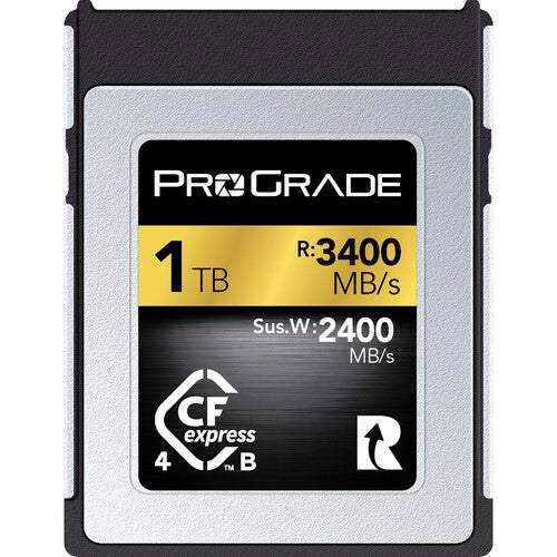 Prograde Digital PGCFX1TBATNA 1TB CFexpress 4.0 Memory Card