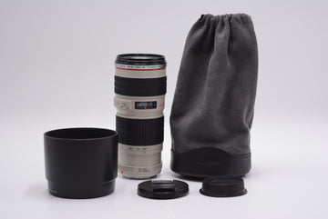 Canon EF70200/4LIS/59402 EF 70-200mm f/4L IS USM Lens, Used