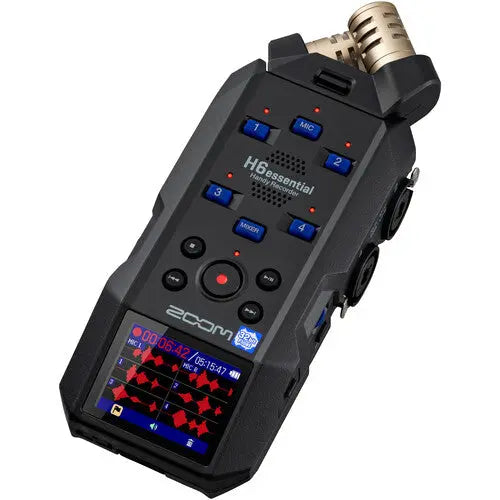 Zoom H6essential 6-Track 32-Bit Float Portable Audio Recorder - AVC photo video store