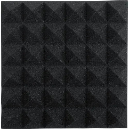 Gator 12x12"Acoustic Pyramid Panel (Charcoal) 8-Pack - AVC photo video store