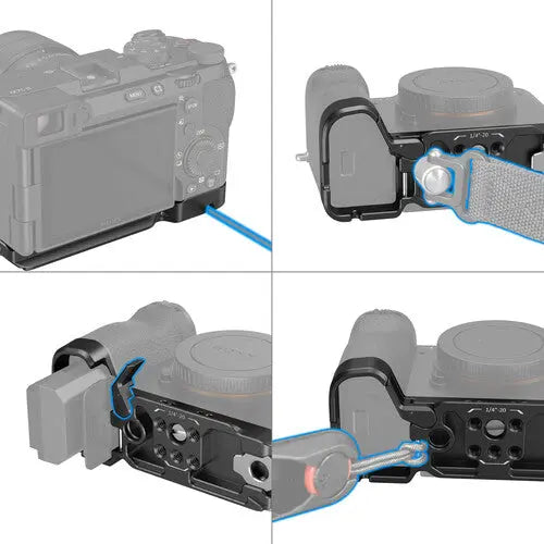 SmallRig 4438 Bottom Mount Plate for Sony a7C II & a7CR (Black) - AVC photo video store
