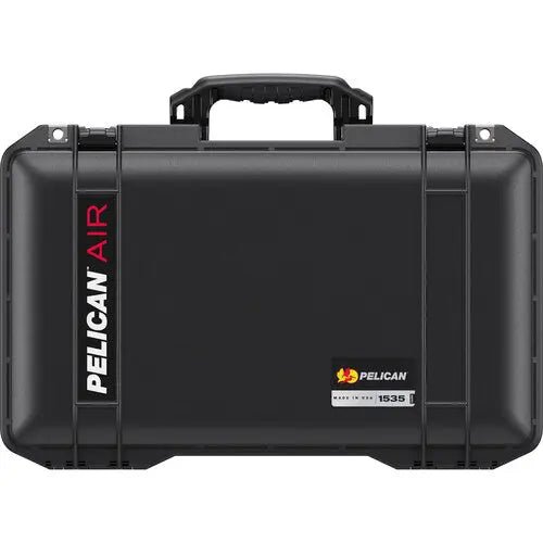 Pelican 1535AirWF Wheeled Carry-On Hard Case with Foam Insert (Black) - AVC photo video store