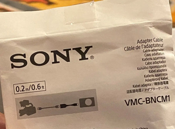Sony VMC-BNCM1 Adapter Cable f/Sony FX3 - AVC photo video store