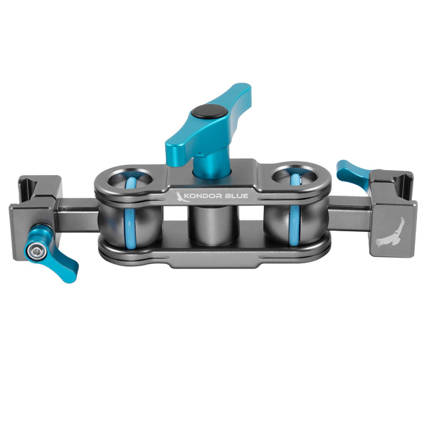 Braço Mágico Kondor Blue Cine com Grampos NATO (Cinza Espacial)
