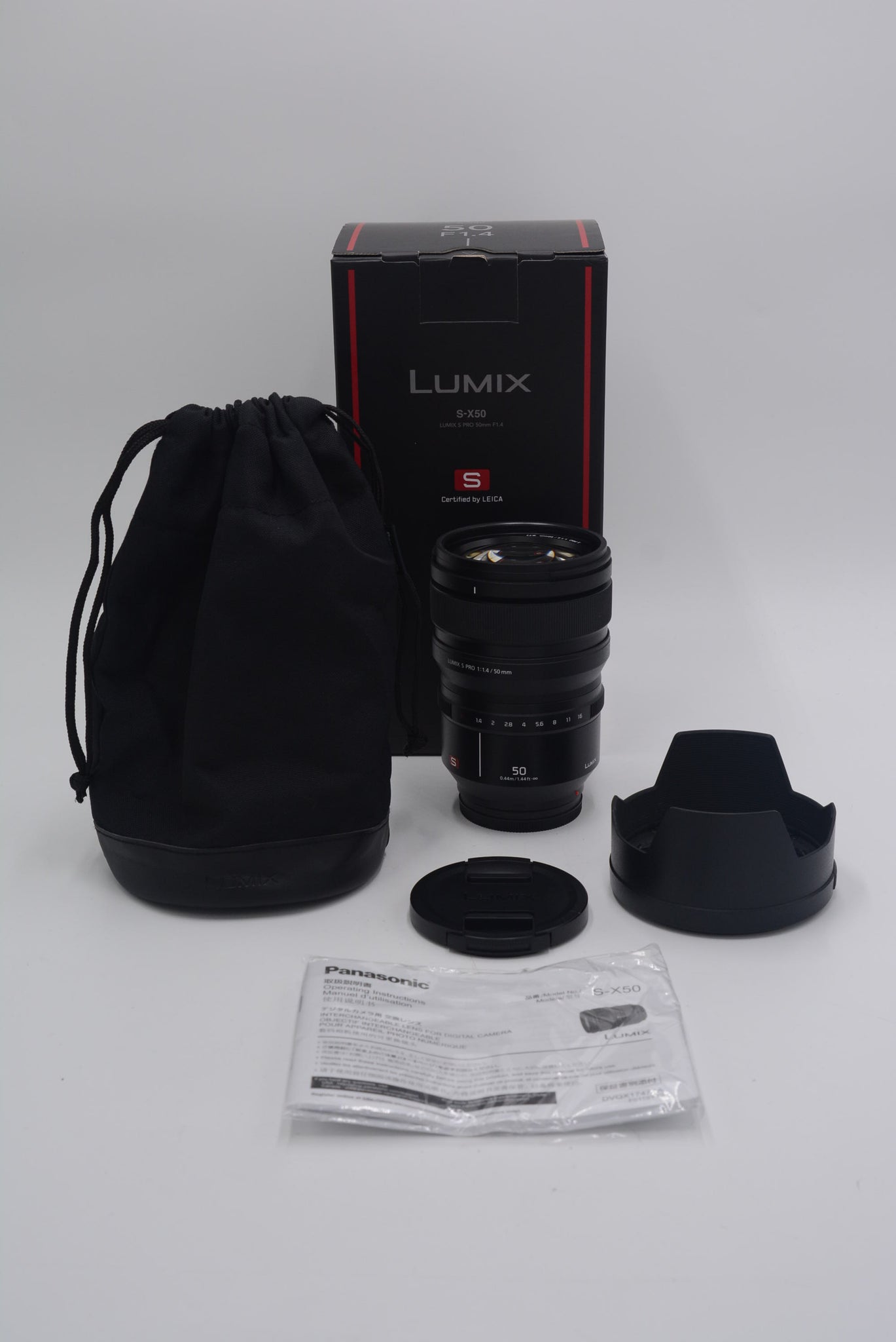 Panasonic SX50F/1.4/01490 SX Lumix S Pro 50mm F/1.4 Lens, Used