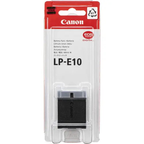 Canon LPE10 Rechargeable Lithium-Ion Battery Pack F/EOS T3, EOS T5, EOS T6, EOS T7 CANON