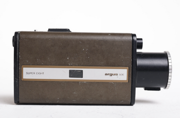 Argus Model 806 Super 8 Super 8 Film Camera, Used