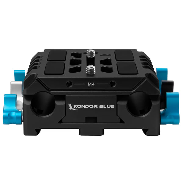Placa de ponte Kondor Blue LWS ARRI para RED V-RAPTOR (Raven Black) 