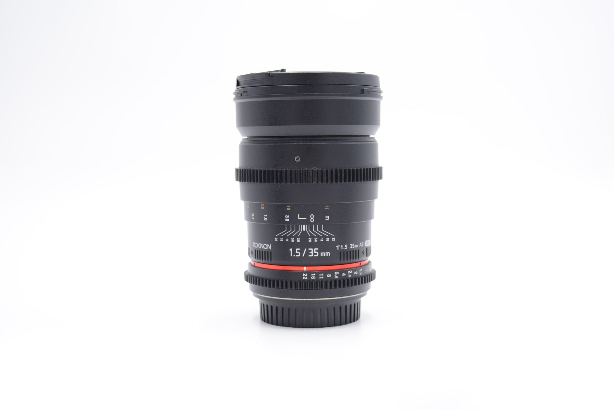 Rokinon 35/T1.5/20854 35mm T1.5 AS UMC F/Canon EF Mount, Used