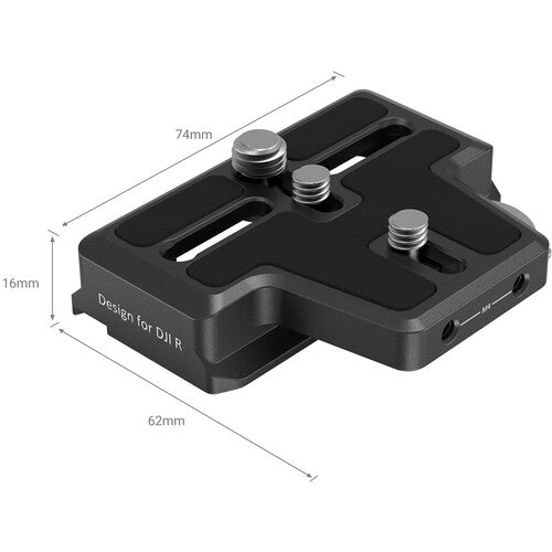 SmallRig 3162B Extended Arca-Swiss Quick kelease plate for DJI RS2 / RSC RS3 / RS3 Pro Gimbals