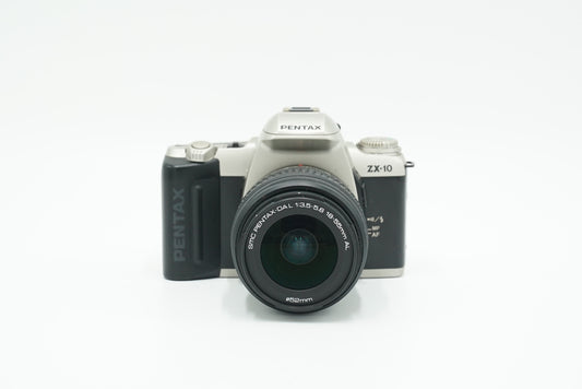 Pentax ZX10/68242 ZX10 Film Camera + 18-55mm Lens, Used