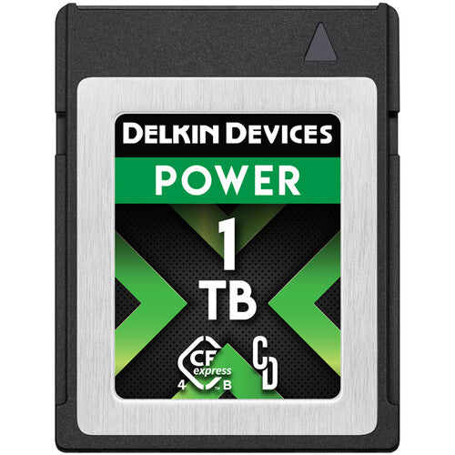 Delkin DCFX4P1TB 1TB POWER 4.0 CFexpress Type B Memory Card