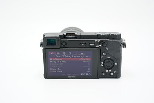 Sony A6400M/3518238, E 18-135mm F/3.5-5.6 OSS Lens, Black, Used