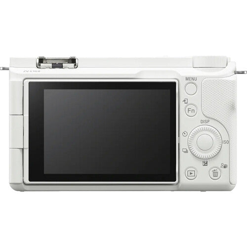 Sony ZVE10II/W Mirrorless Camera, Body Only, White