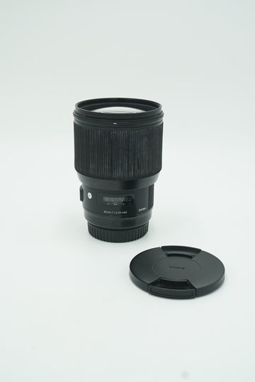 Sigma 85/1.4C/16974 85mm f/1.4 DG HSM Art Lens F/Canon, Used