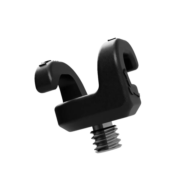 Kondor Blue Mondo Ties Cable Management Clips for Cameras (1/4"-20) ( 10 Pack / Raven Black) - AVC photo video store