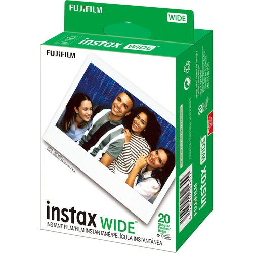 Fujifilm Instax Wide Instant Film, 20 Sheets