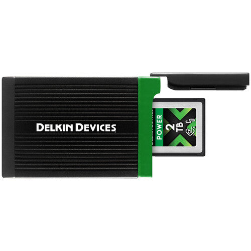 Delkin DDREADER60 USB4 Thunderbolt CFexpress Type-B Memory Card Reader