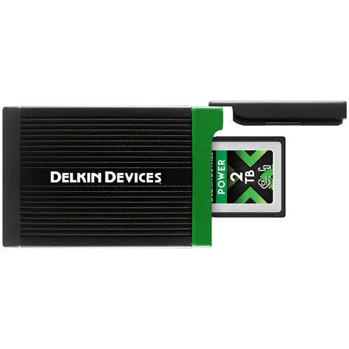 Delkin DDREADER60 USB4 Thunderbolt CFexpress Type-B Memory Card Reader - AVC photo video store