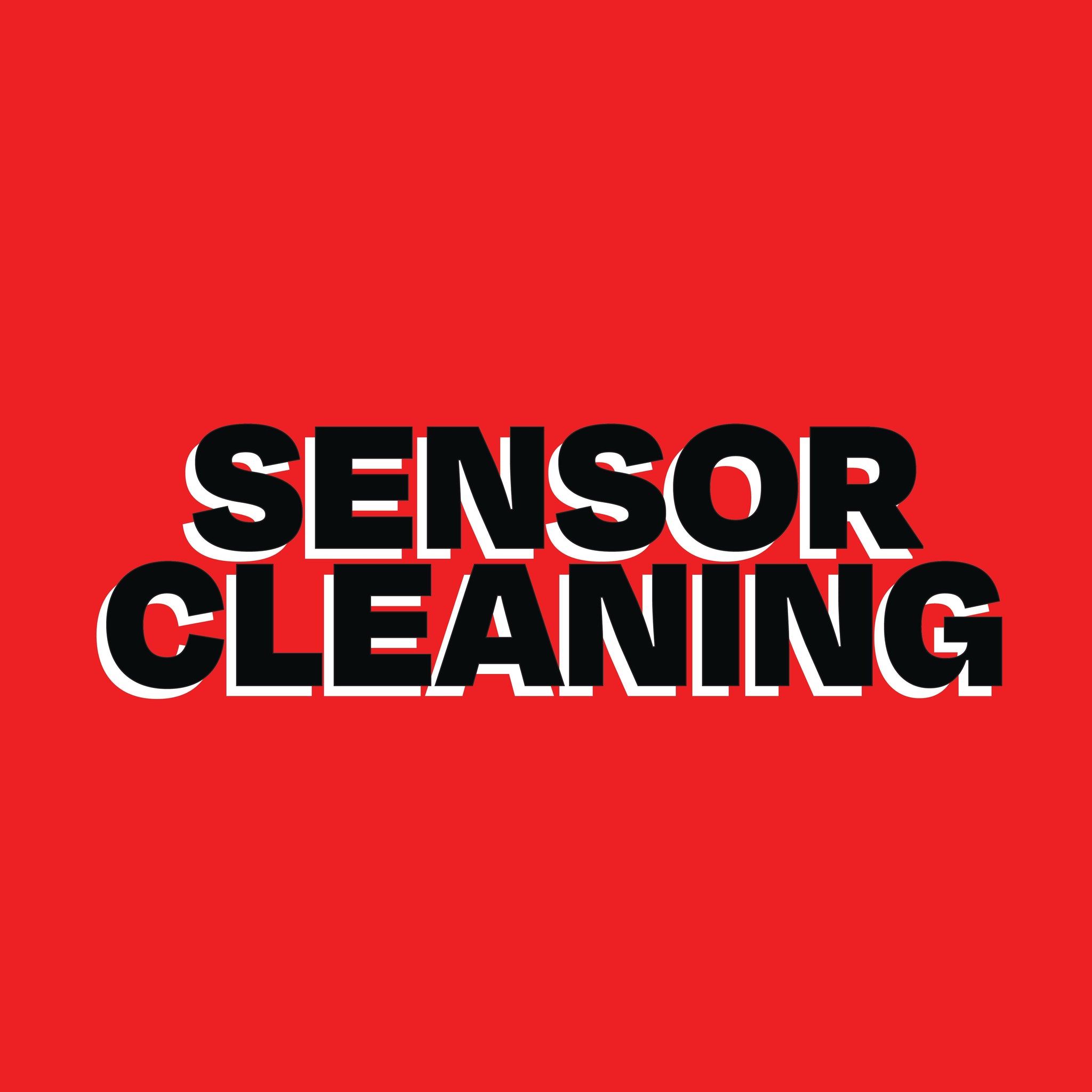 Standard Deluxe Sensor Cleaning