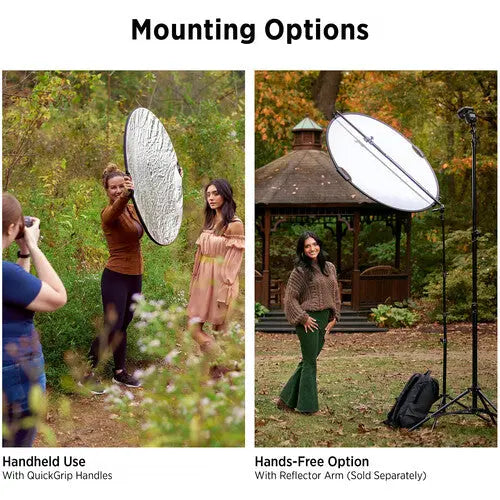 Westcott 1513 Illuminator QuickGrip 5-in-1 Reflector (50") - AVC photo video store