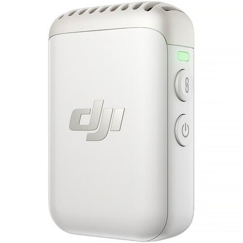 DJI MIC 2 Wireless Microphone Transmitter (1 TX), Platinum White