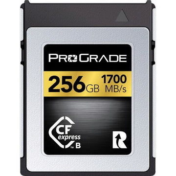 Prograde Digital PGCFX256GAPNA 256GB CFexpress 2.0 Type B Gold Memory Card