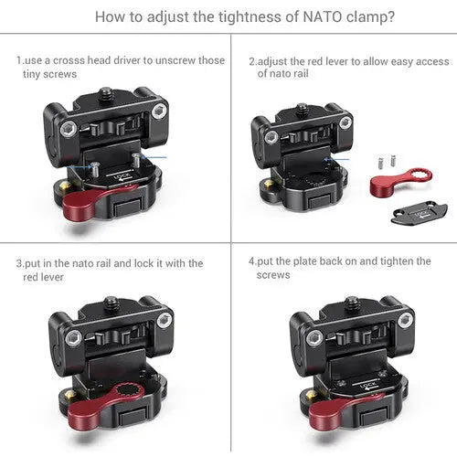 SmallRig 2100B Tilt Monitor Support with NATO Clamp - AVC photo video store