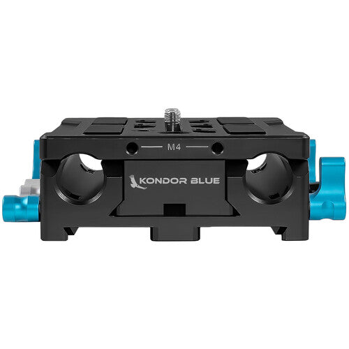 Kondor Blue Universal LWS ARRI Bridge Plate for ARRI, RED, URSA, C70, VENICE (Raven Black)