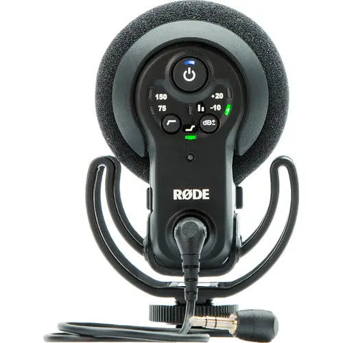 Rode Videomicpro-R+ Broadcast Quality Condenser Microphone W/Rycote Lyre Shockmount RODE